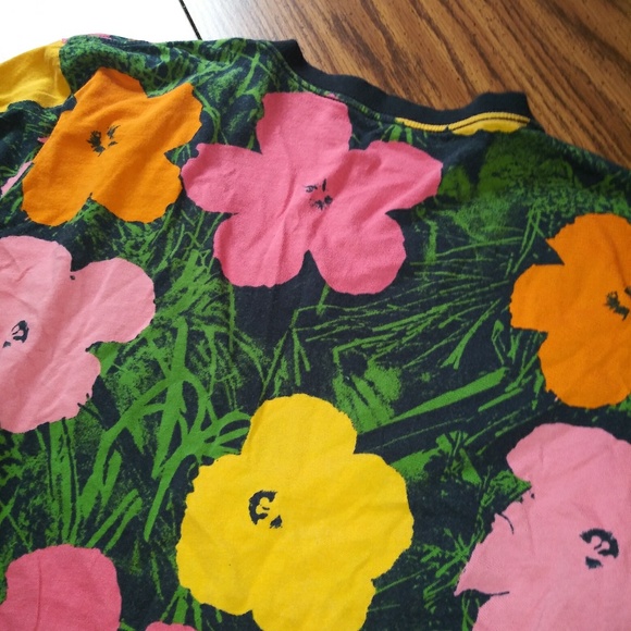 CONVERSE Andy Warhol Collection Floral V-Neck - Picture 8 of 8